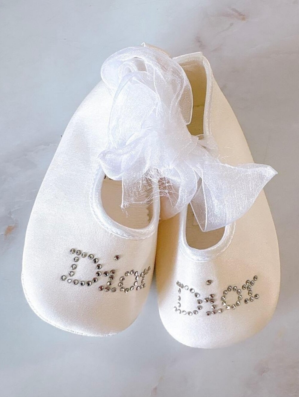 NEW DIOR Baby Girl 4pc Monogram Gift Set! - Picture 3 of 16